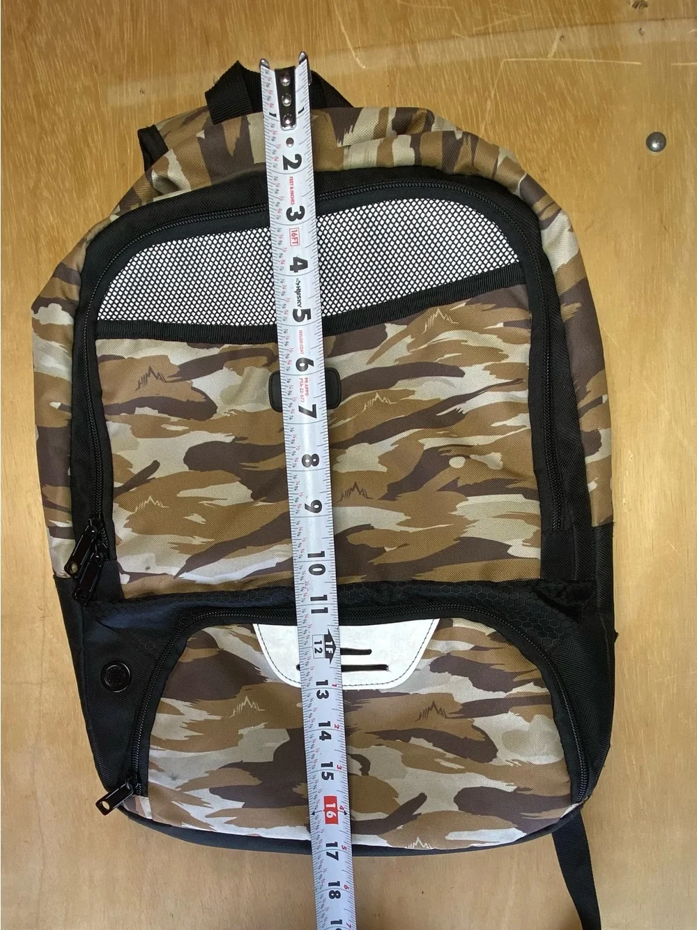 HIMAL Camouflage Backpack Hiking Travel School Bag 17